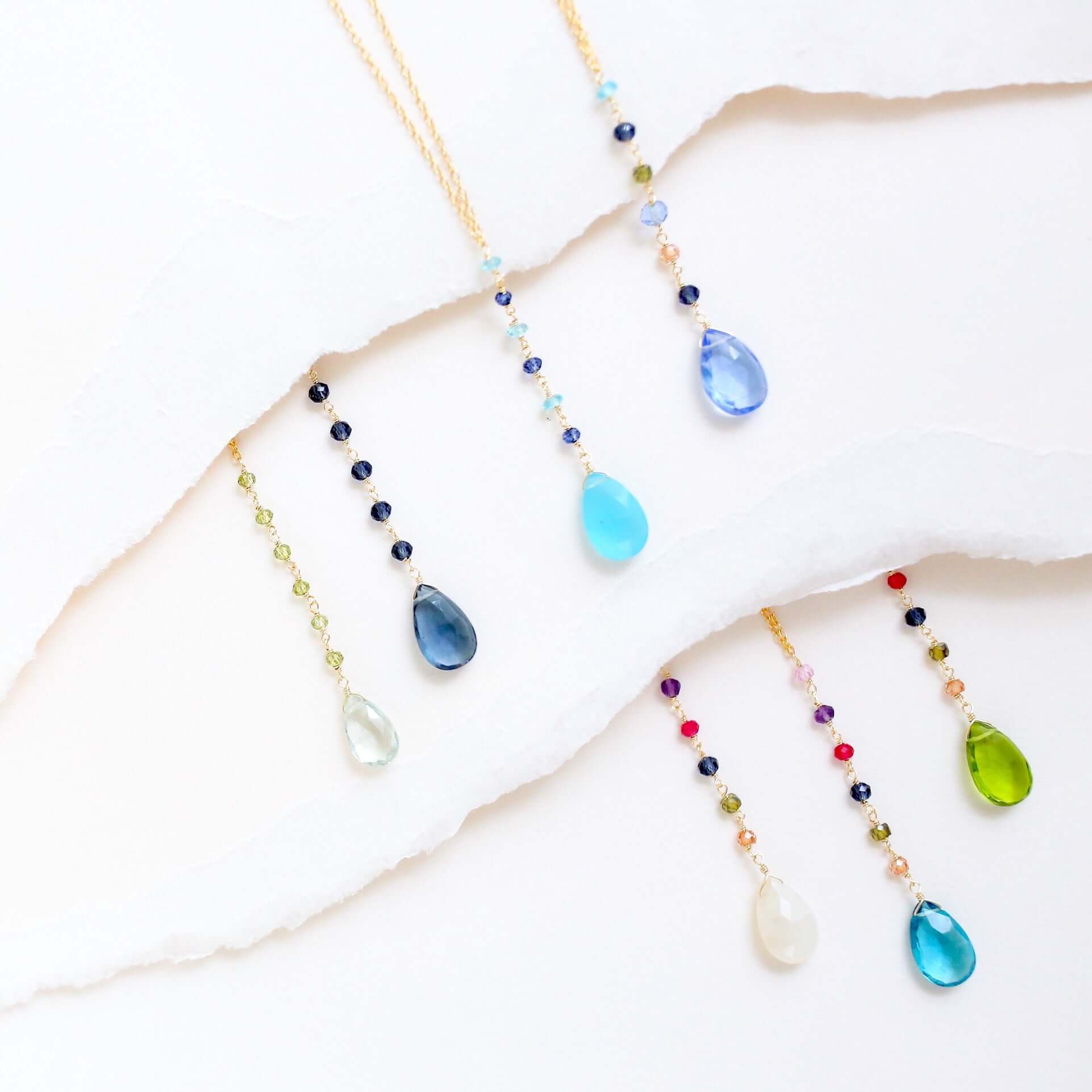 Gemstone Yoga Pendants