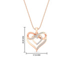 Infinity Heart Pendant