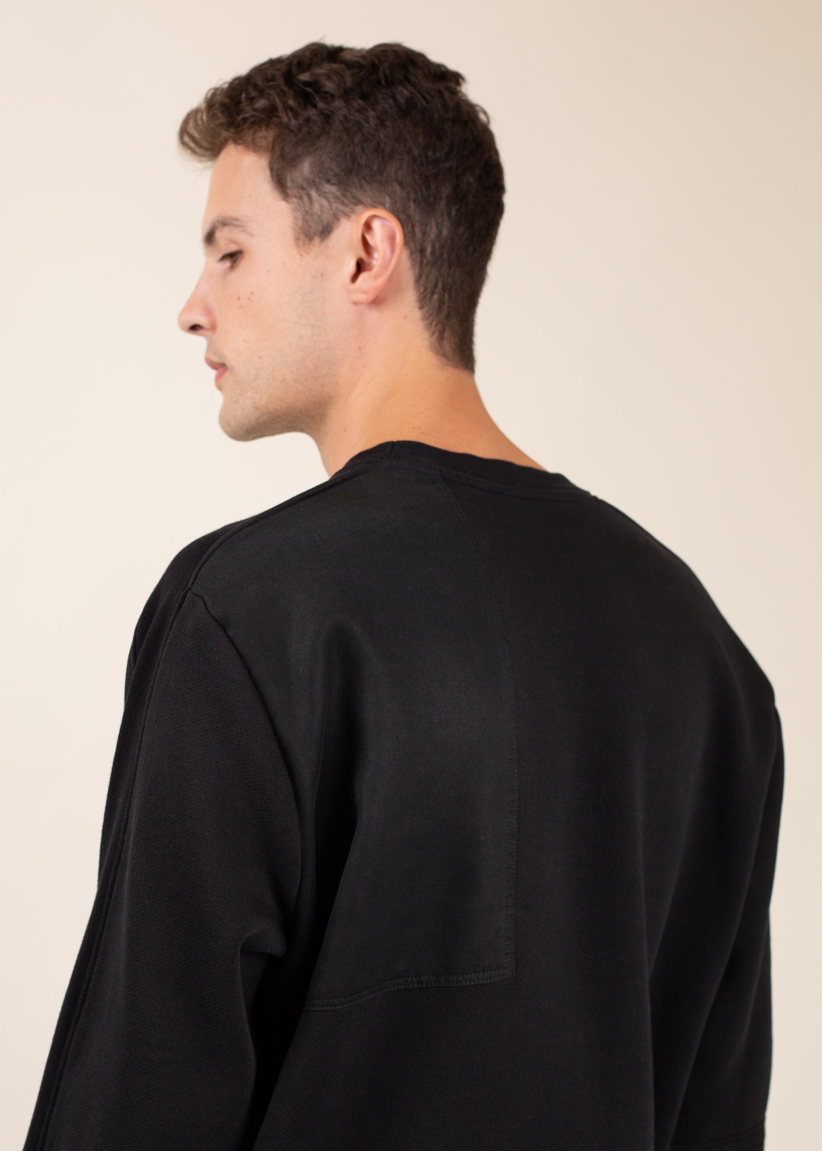 Tencel Patch Crewneck - unisex