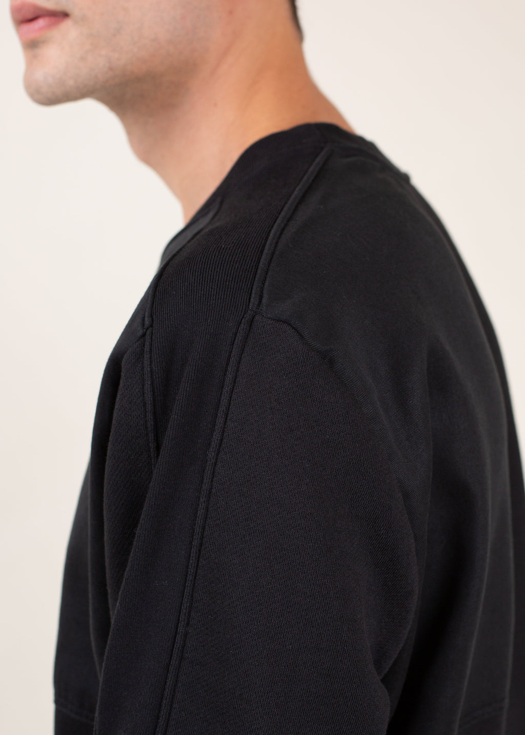 Tencel Patch Crewneck - unisex
