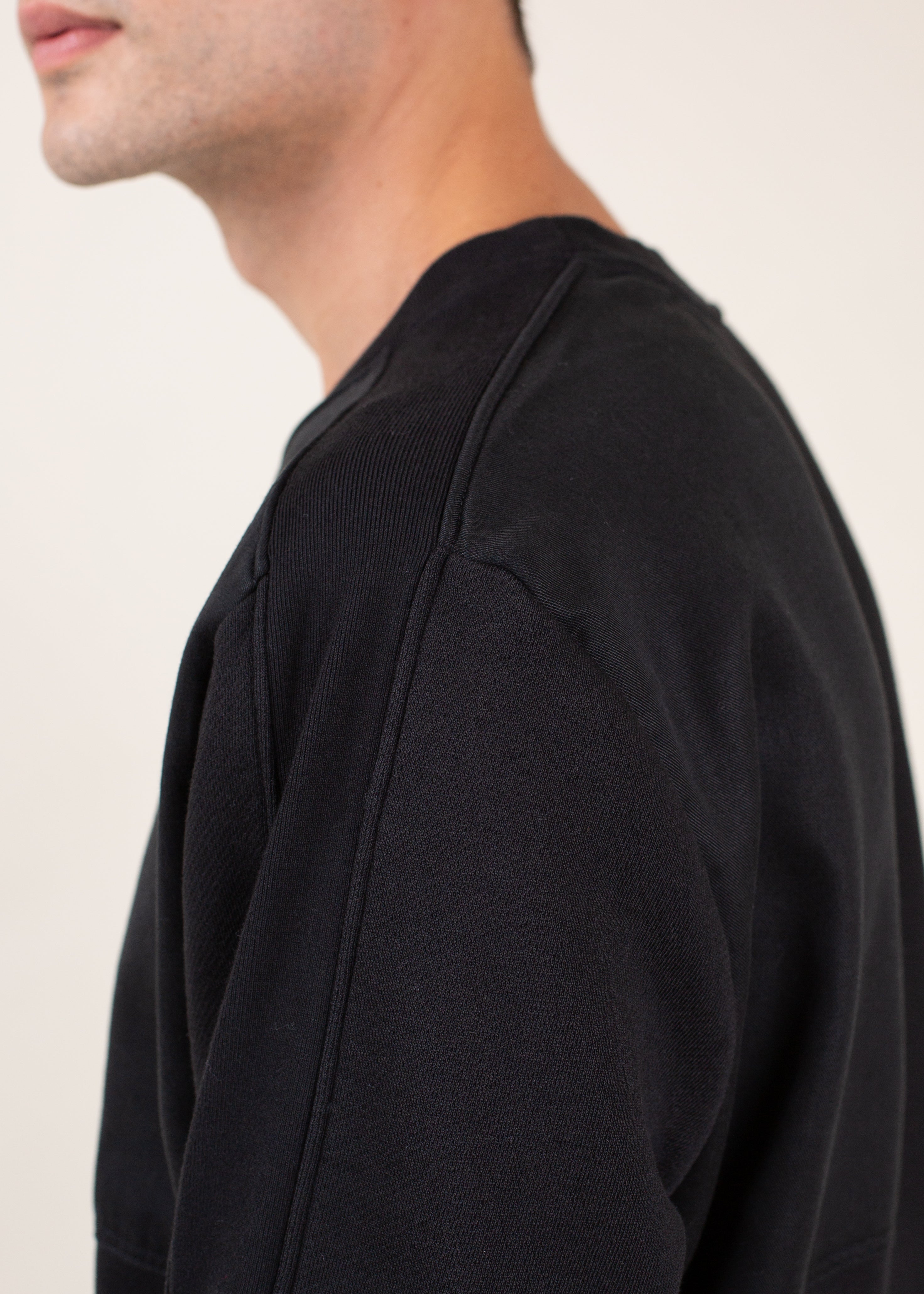 Tencel Patch Crewneck - unisex