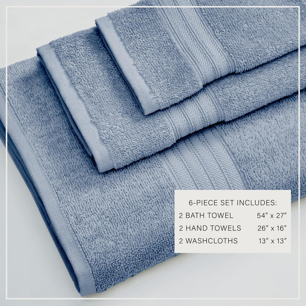 Cotton Terry Bath Towel Set - Cooper Collection