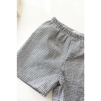 Kids Gingham Pull-On Shorts