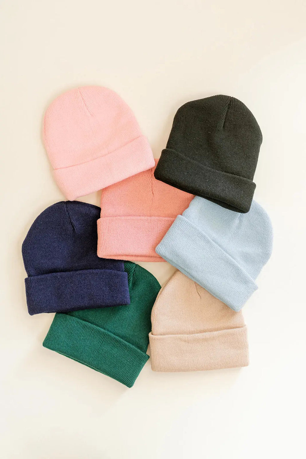 Knit Baby Beanie Hat for Fall and Winter - Newborn to 24 months