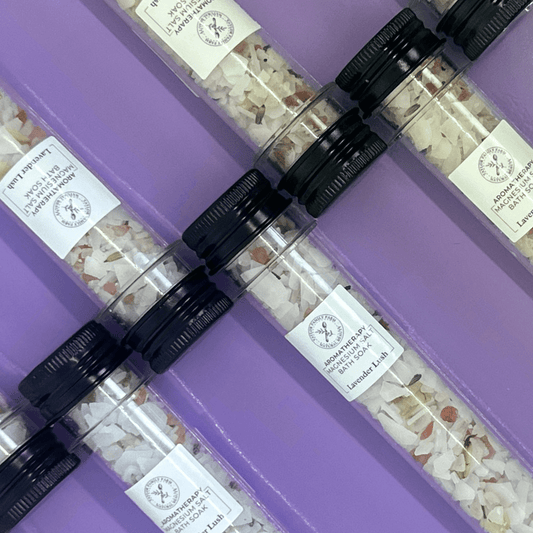 Lavender Aromatherapy Magnesium Salt Tube - The Peony Haus