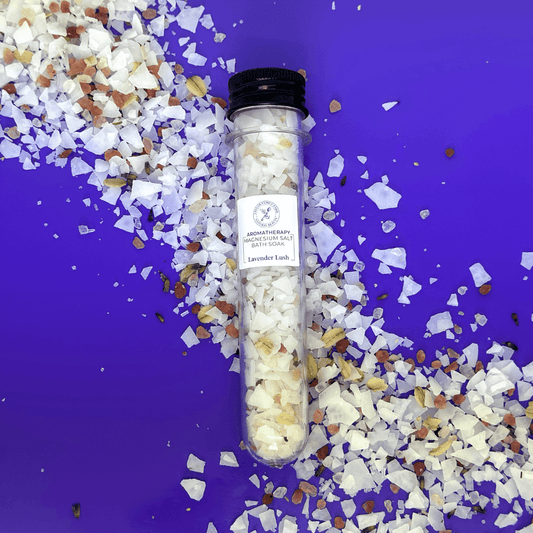 Lavender Aromatherapy Magnesium Salt Tube - The Peony Haus