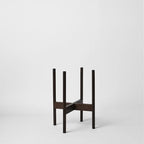 Rounded Hardwood Plant Stand
