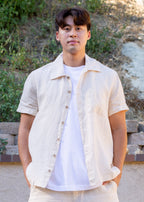 Linen Button Down