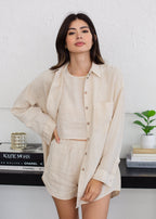Linen Long Sleeve Shirt