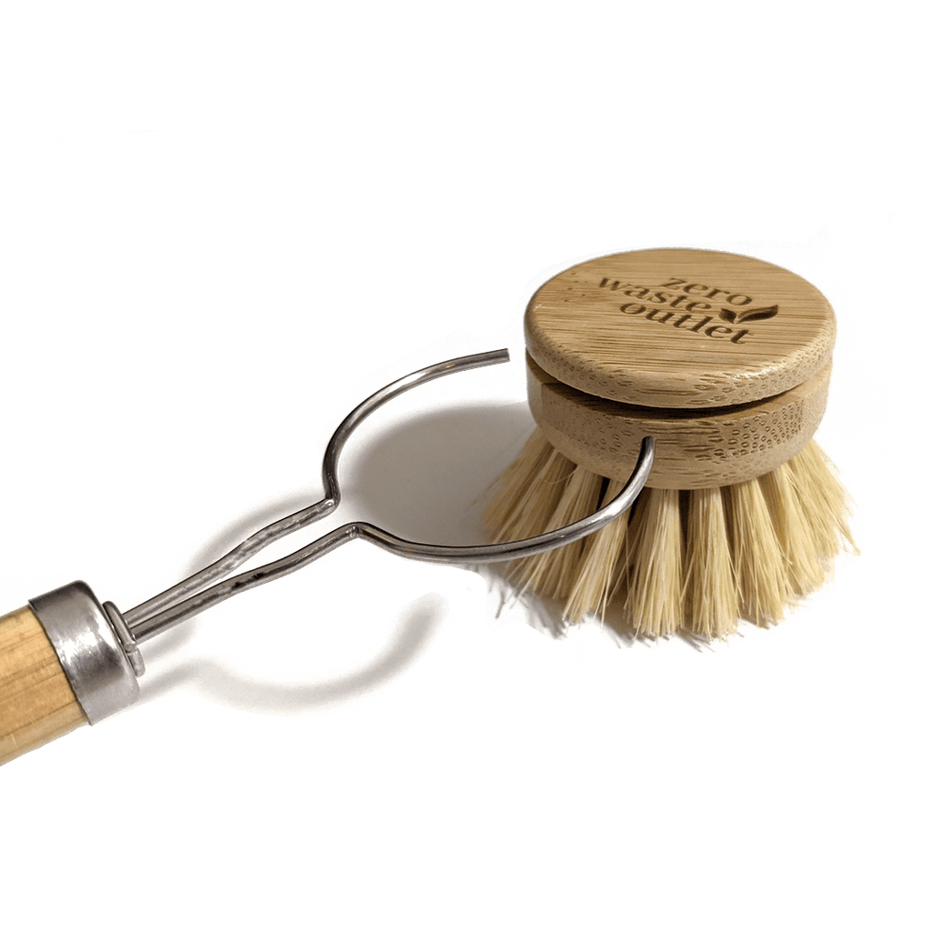 Long Handle Pot Brush With Replaceable Head