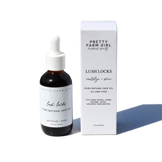 Lush Locks - 100% Pure Natural Batana Hair Oil - The Peony Haus