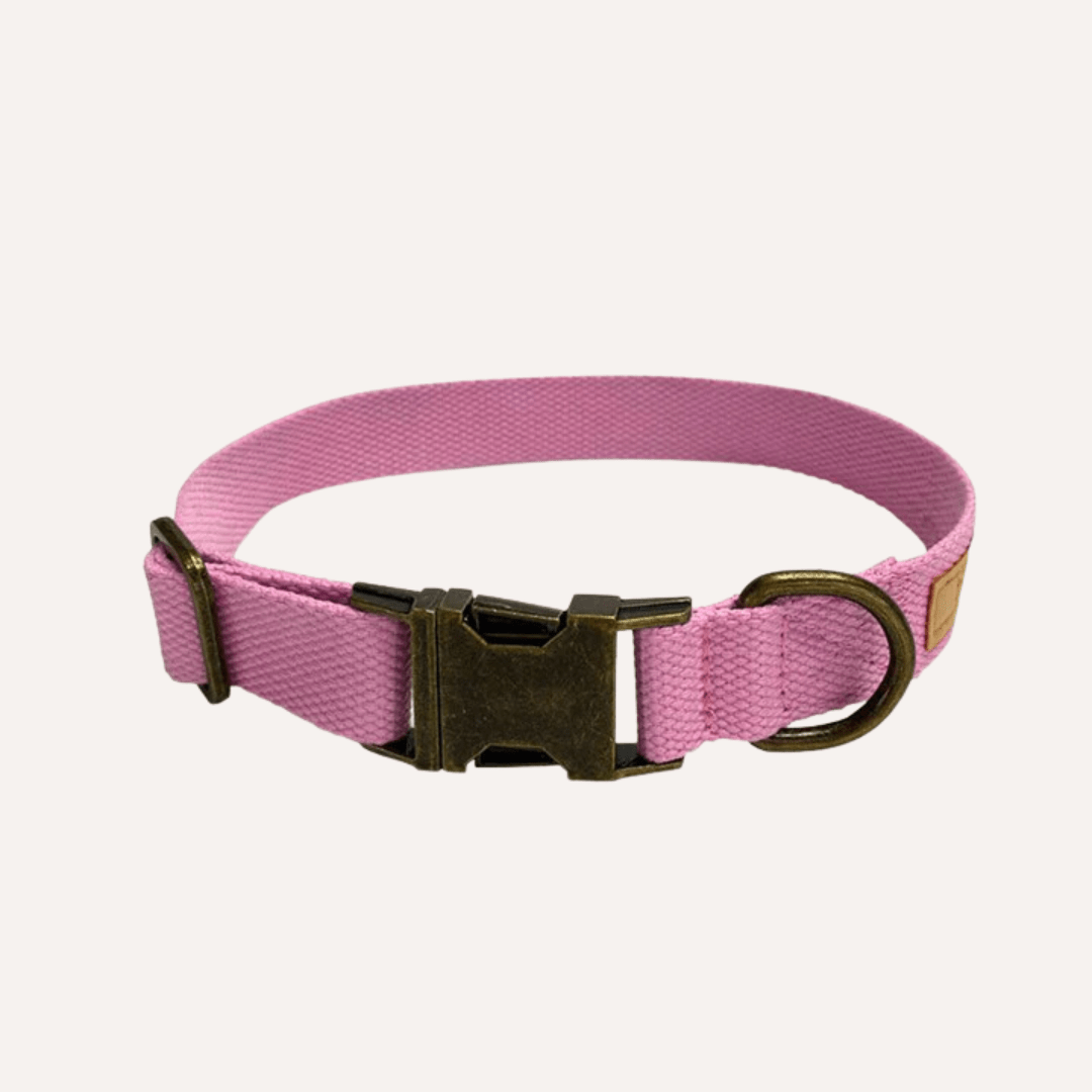 Malibu Sunset Sustainable Hemp Cotton Adjustable Dog Collar– Durable & Soft