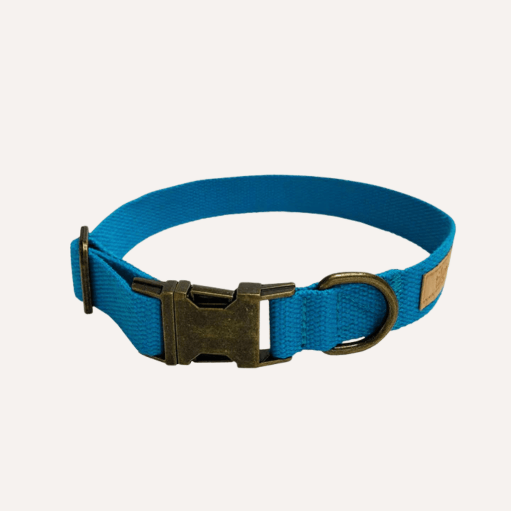Malibu Sunset Sustainable Hemp Cotton Adjustable Dog Collar– Durable & Soft