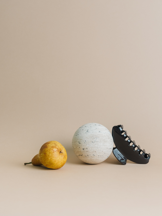 Large Hair Claw - Ganache