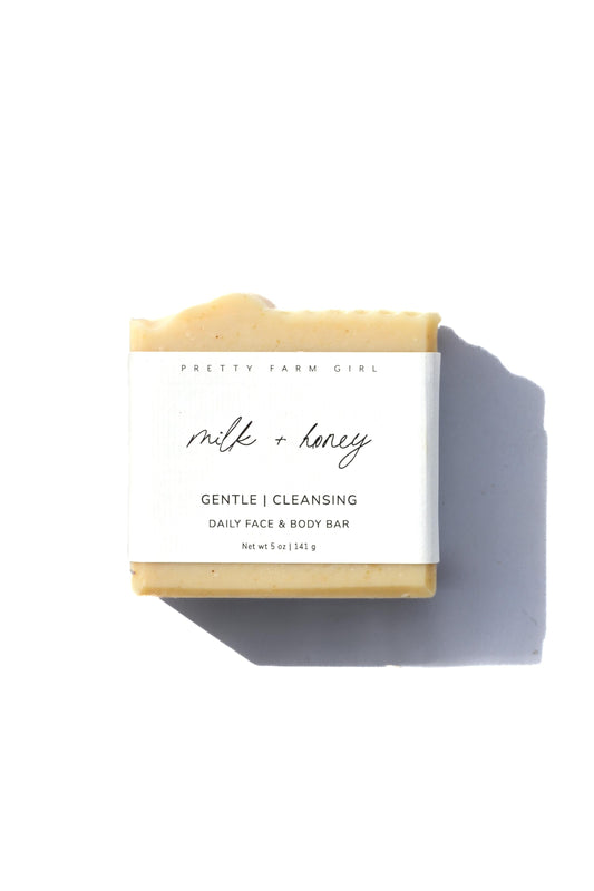 Fragrance Free Handmade Tallow + Goat Milk Soap Bar Trio - The Peony Haus