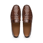 33-100-BRN MONZA Ostrich Quill Driver, Brown