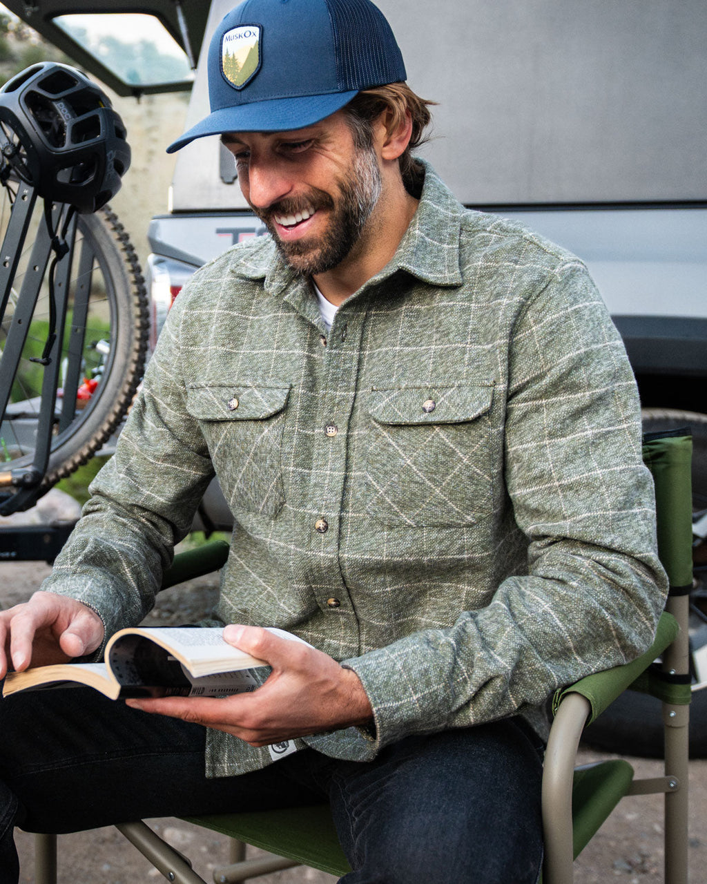 Grand Flannel, Moss Green