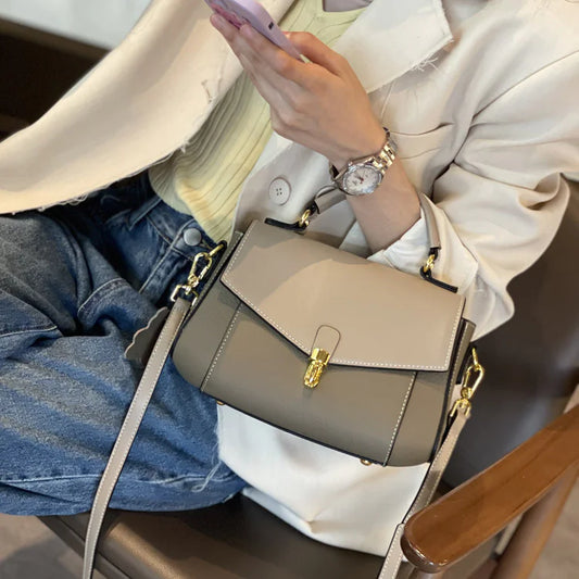 Chic Leather Crossbody Bag - The Peony Haus