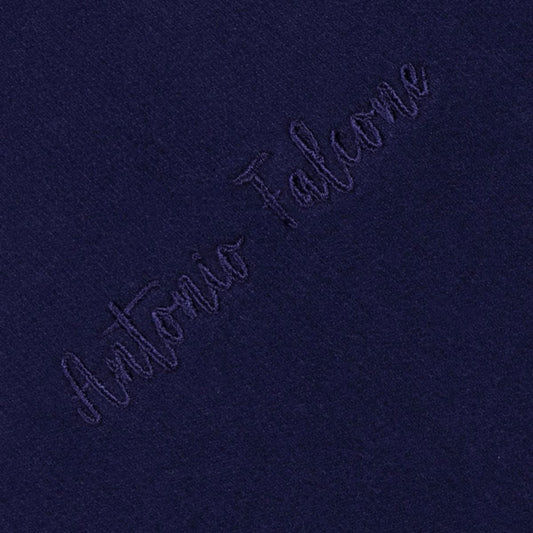 100% COTTON CREW NECK UNBRUSHED STONEWASHED SWEATSHIRT Navy - The Peony Haus