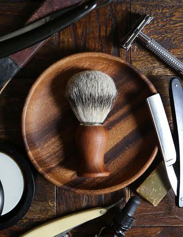 Rosewood shaving brush - The Peony Haus