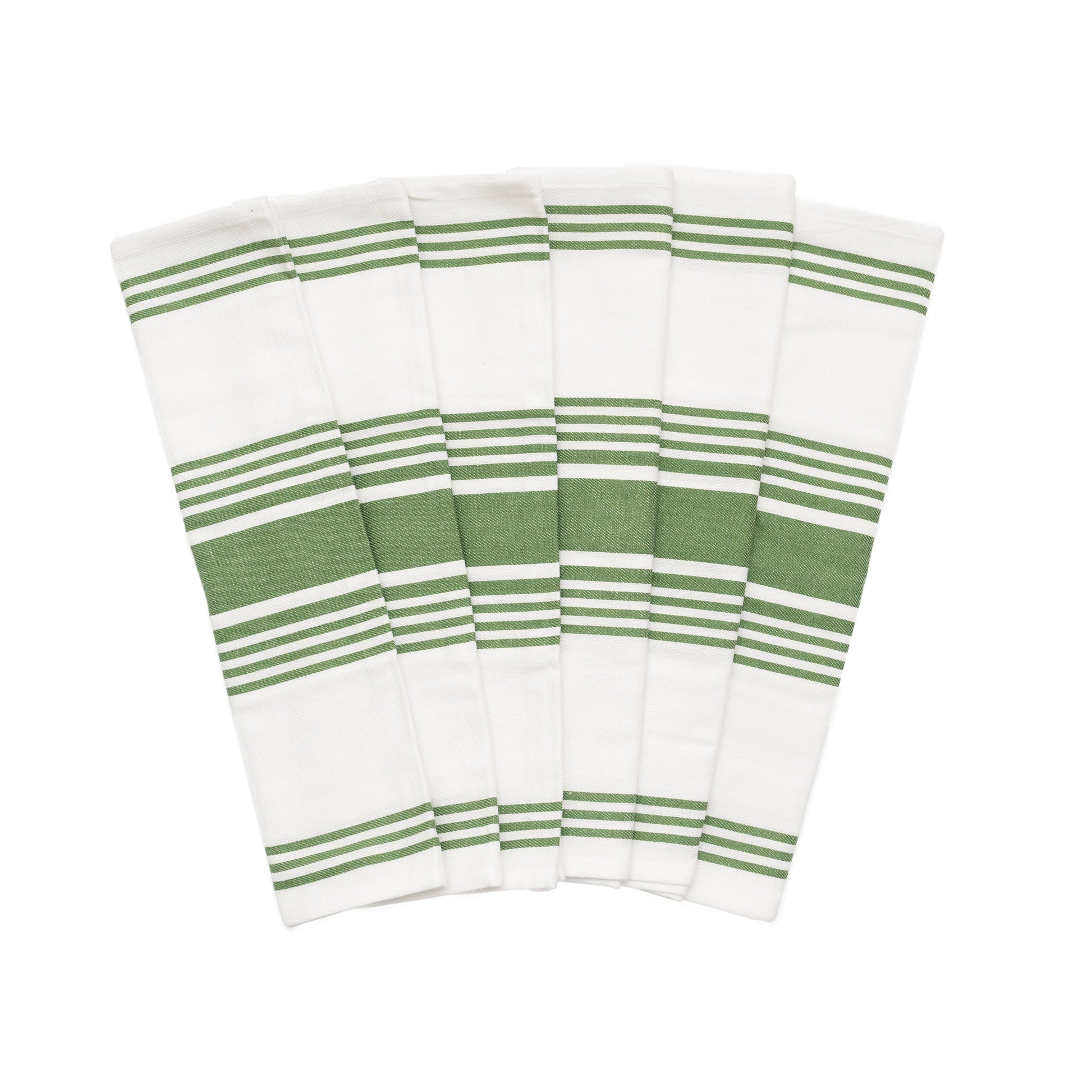 Striped Kitchen Towels - The Peony Haus