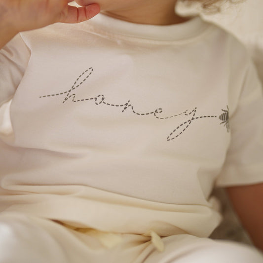 Organic Honey Bee T-Shirt - GOTS & OEKO-TEX Certified