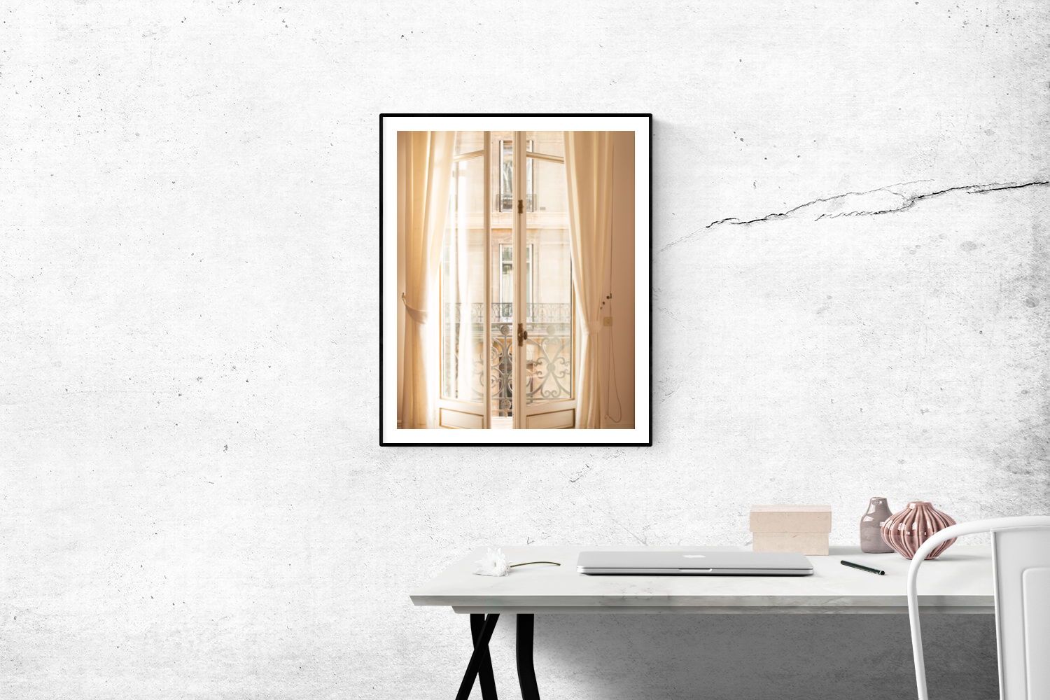 Afternoon light in the Paris Apartment Print
