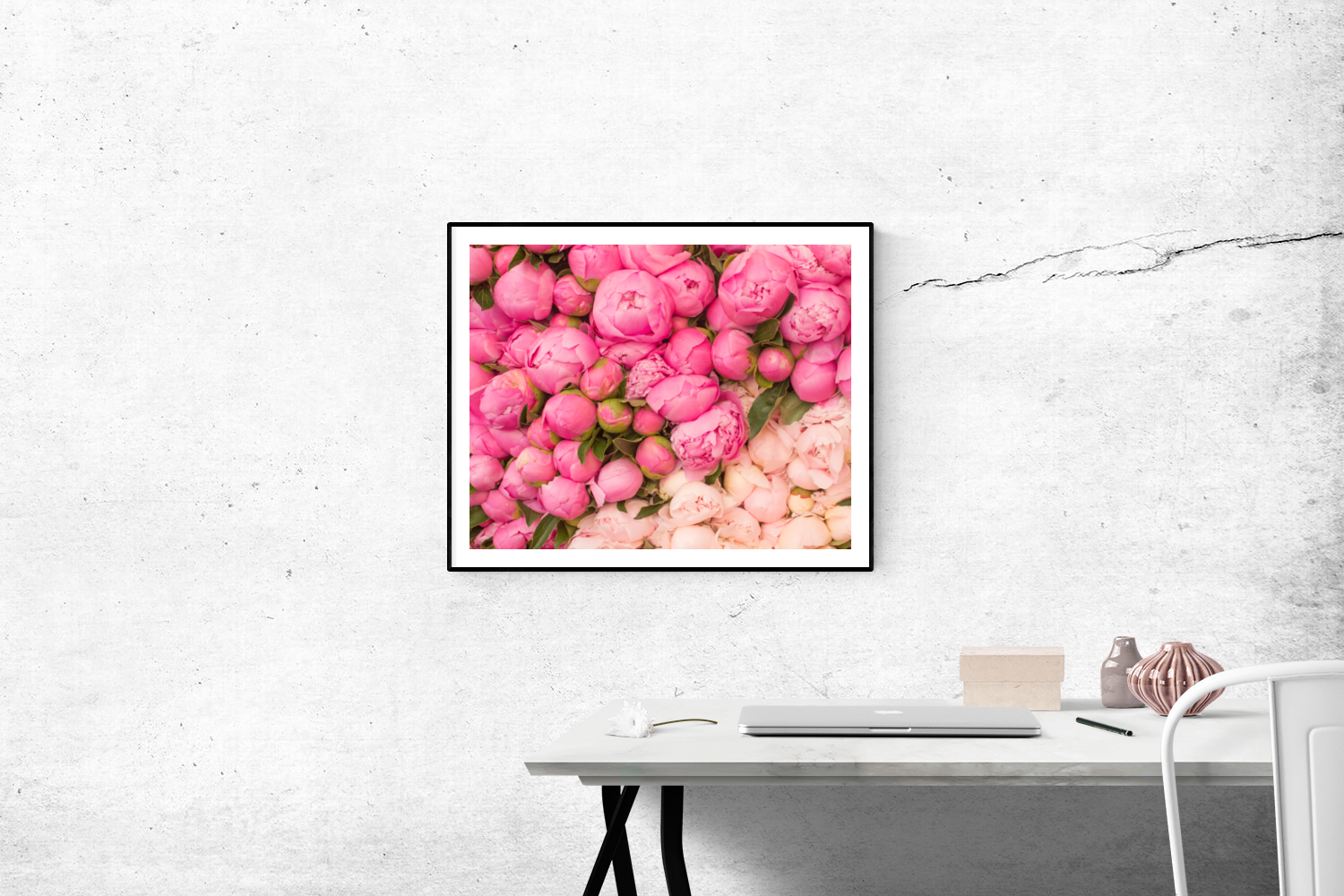 Paris Pink Peony Season Print