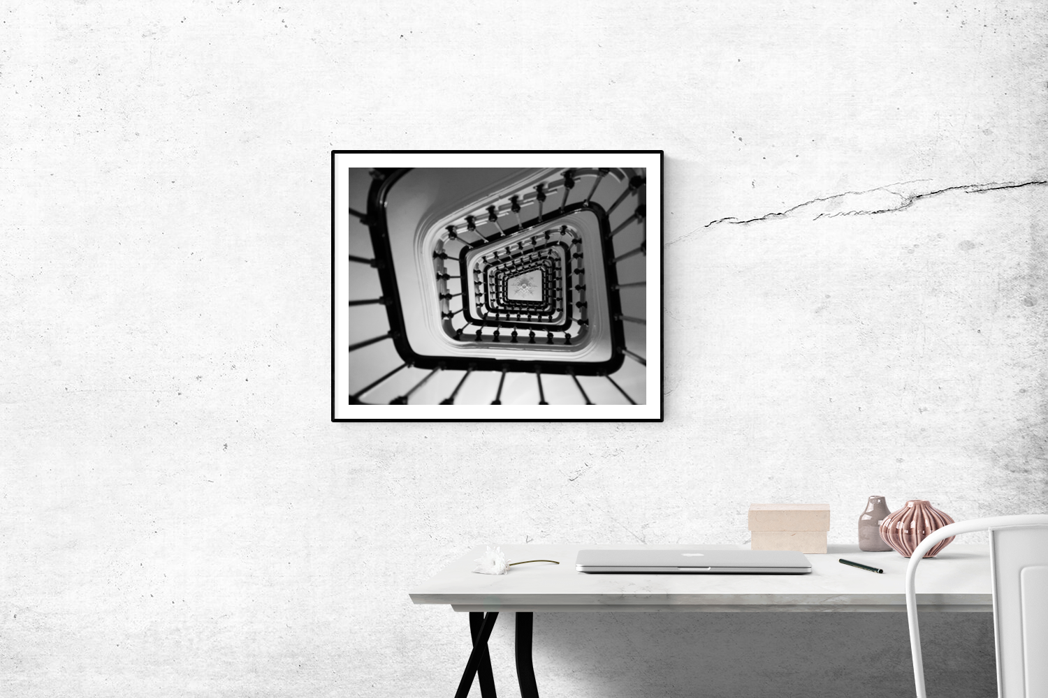 Paris Apartment Stairs Print