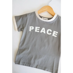 Peace Ringer T-Shirt For Kids