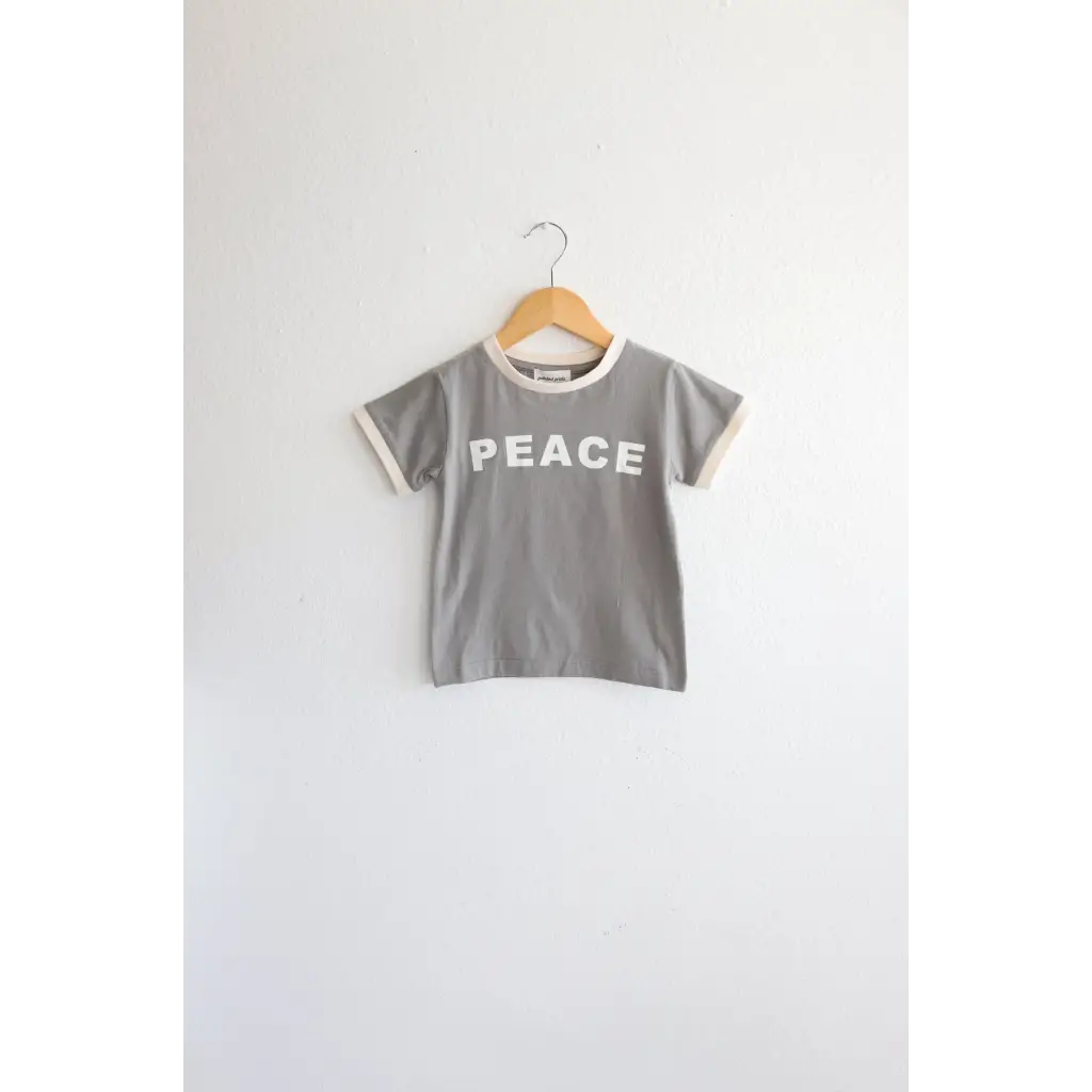 Peace Ringer T-Shirt For Kids