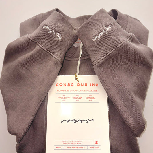 Perfectly Imperfect Manifest Sweatshirt + Ink