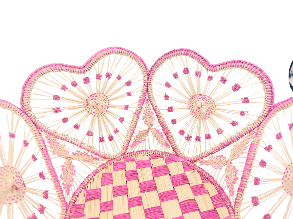 Heartfelt Handwoven Iraca Bread Basket