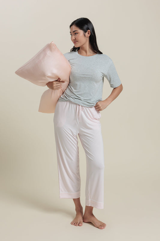 Bamboo Pajama Cropped Pants - OEKO-TEX® 100