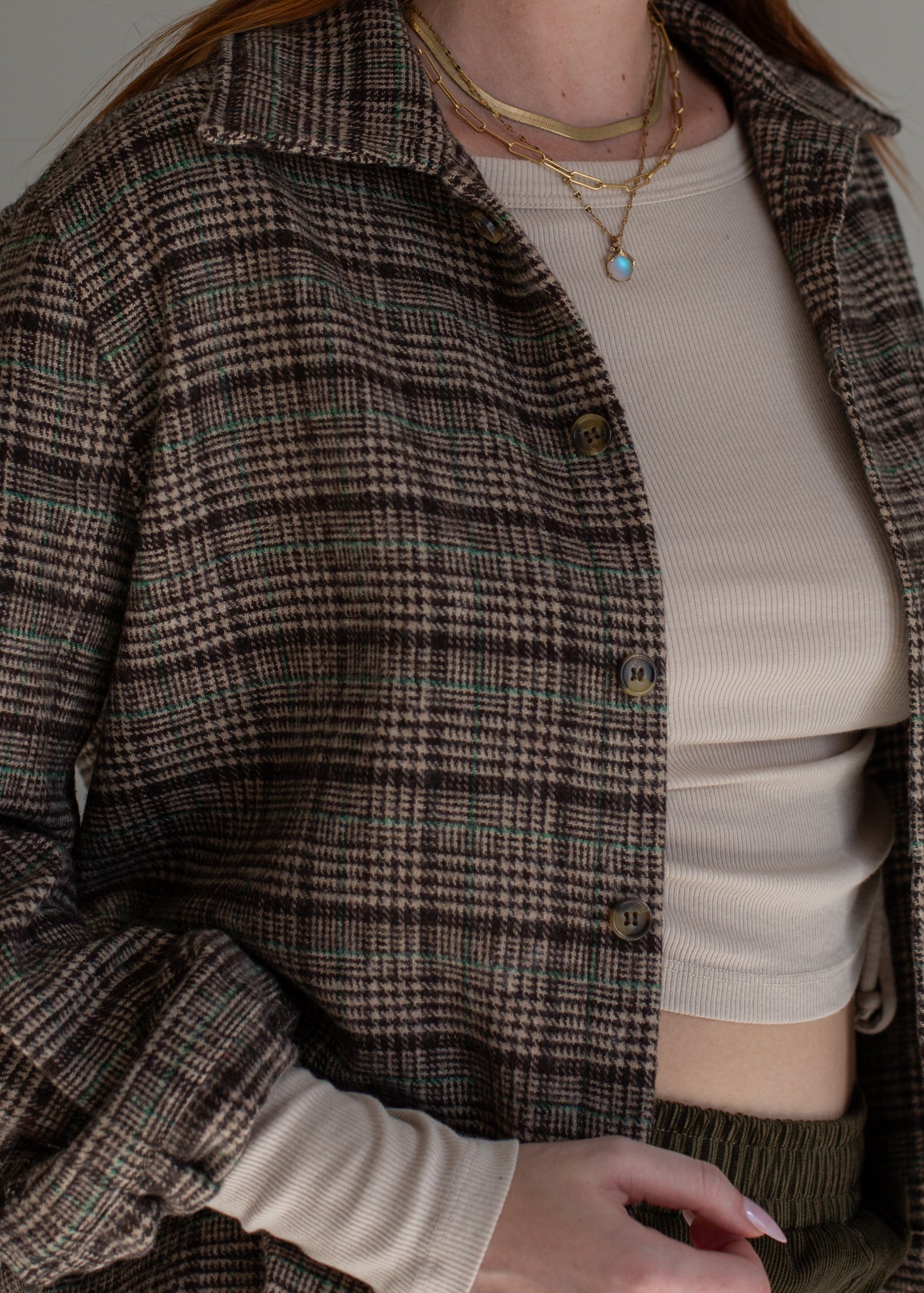 Plaid Chore Jacket