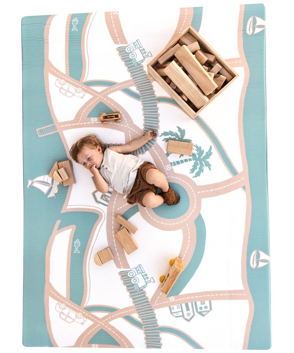 The Dakota Ivory Shwally Playmat