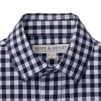 Organic Poplin Button Down Shirt