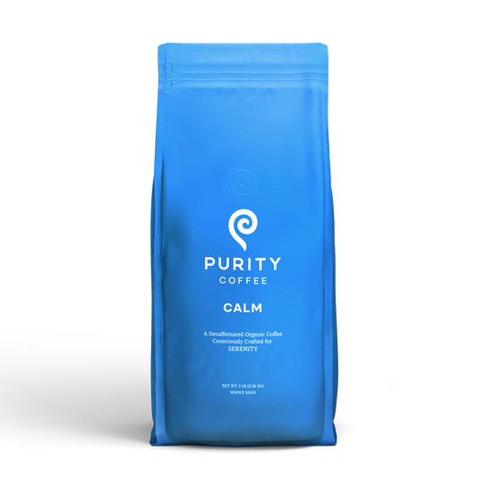 CALM: Decaf Whole Bean Coffee - The Peony Haus
