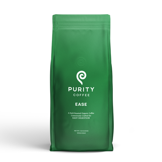 EASE: Dark Roast Whole Bean Coffee - The Peony Haus