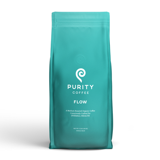 FLOW: Original Medium Roast Whole Bean Coffee - The Peony Haus