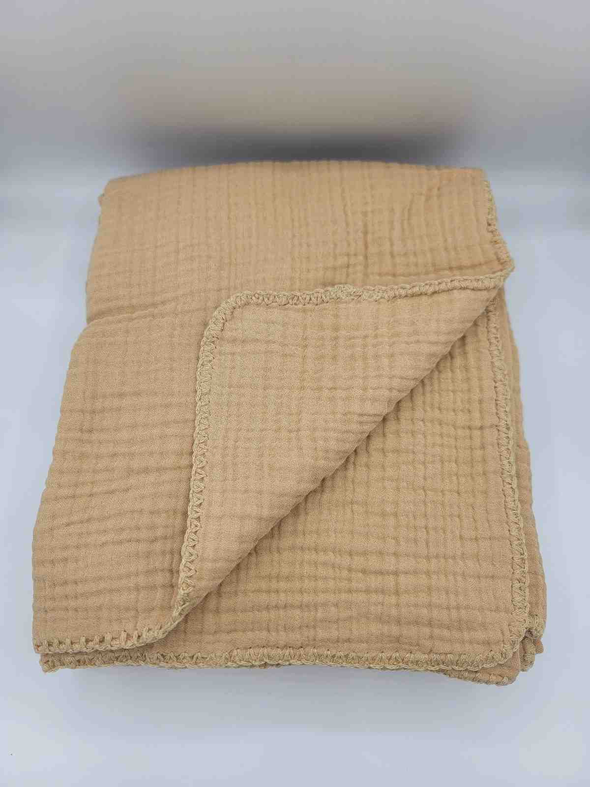 Quilted 4 Layers Muslin Blanket