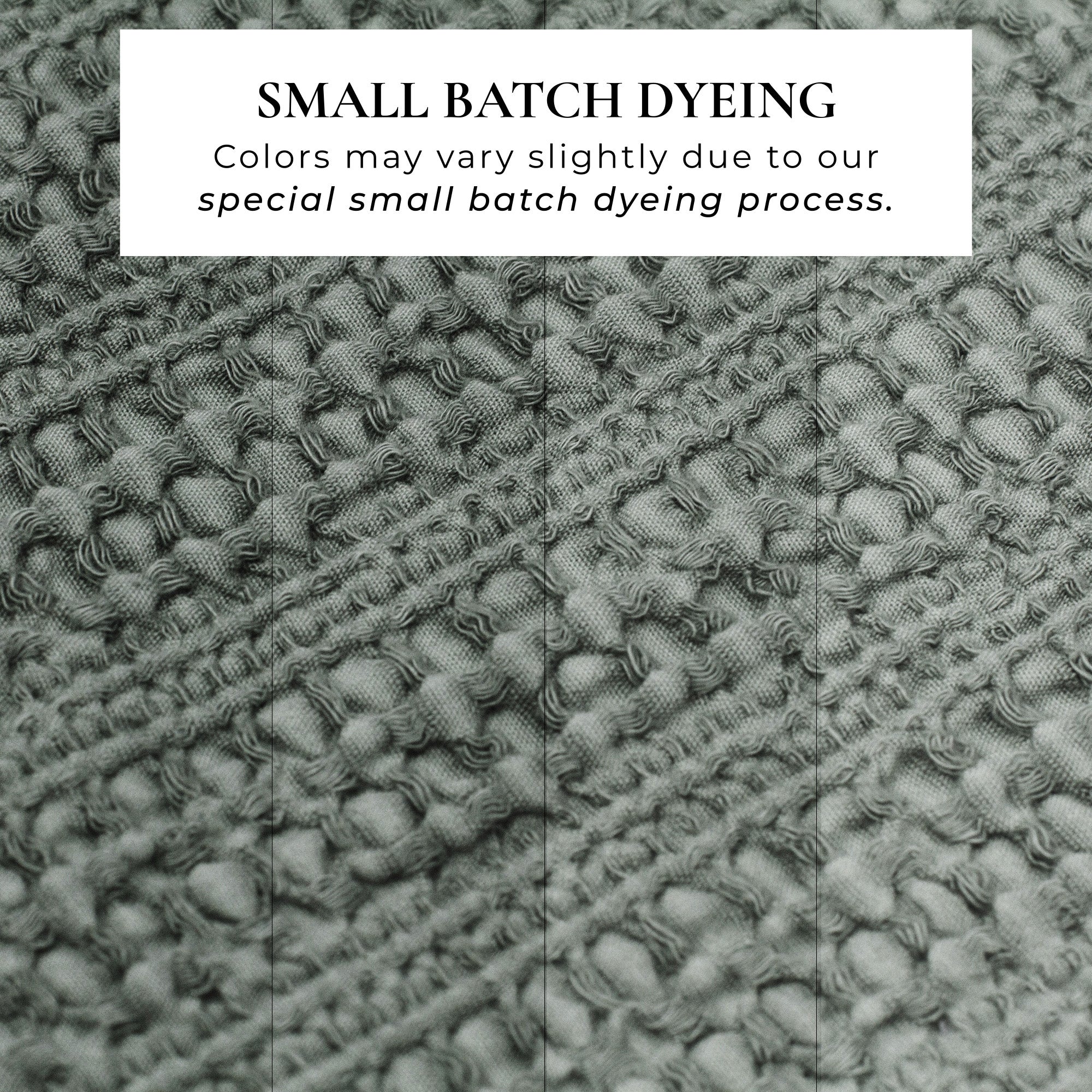 100% Cotton Waffle Weave Duvet Set - Mattea Collection