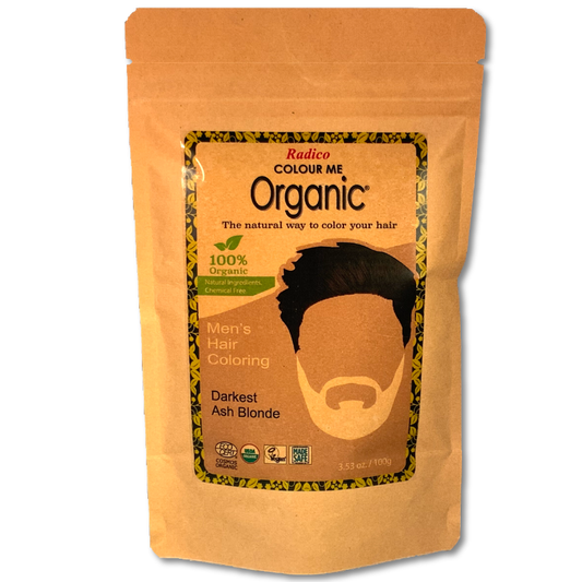 Men's Darkest Ash Blonde - Organic Hair Coloring