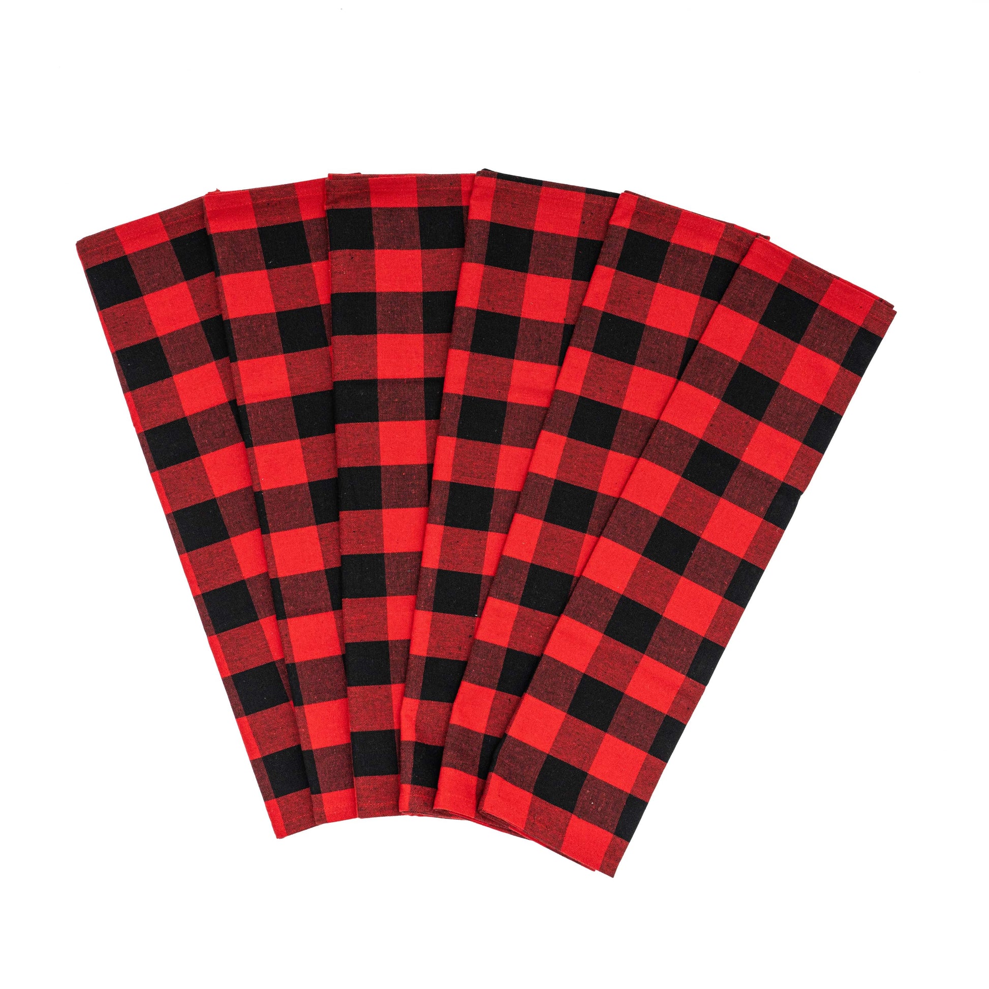 Plaid Kitchen Towels - The Peony Haus