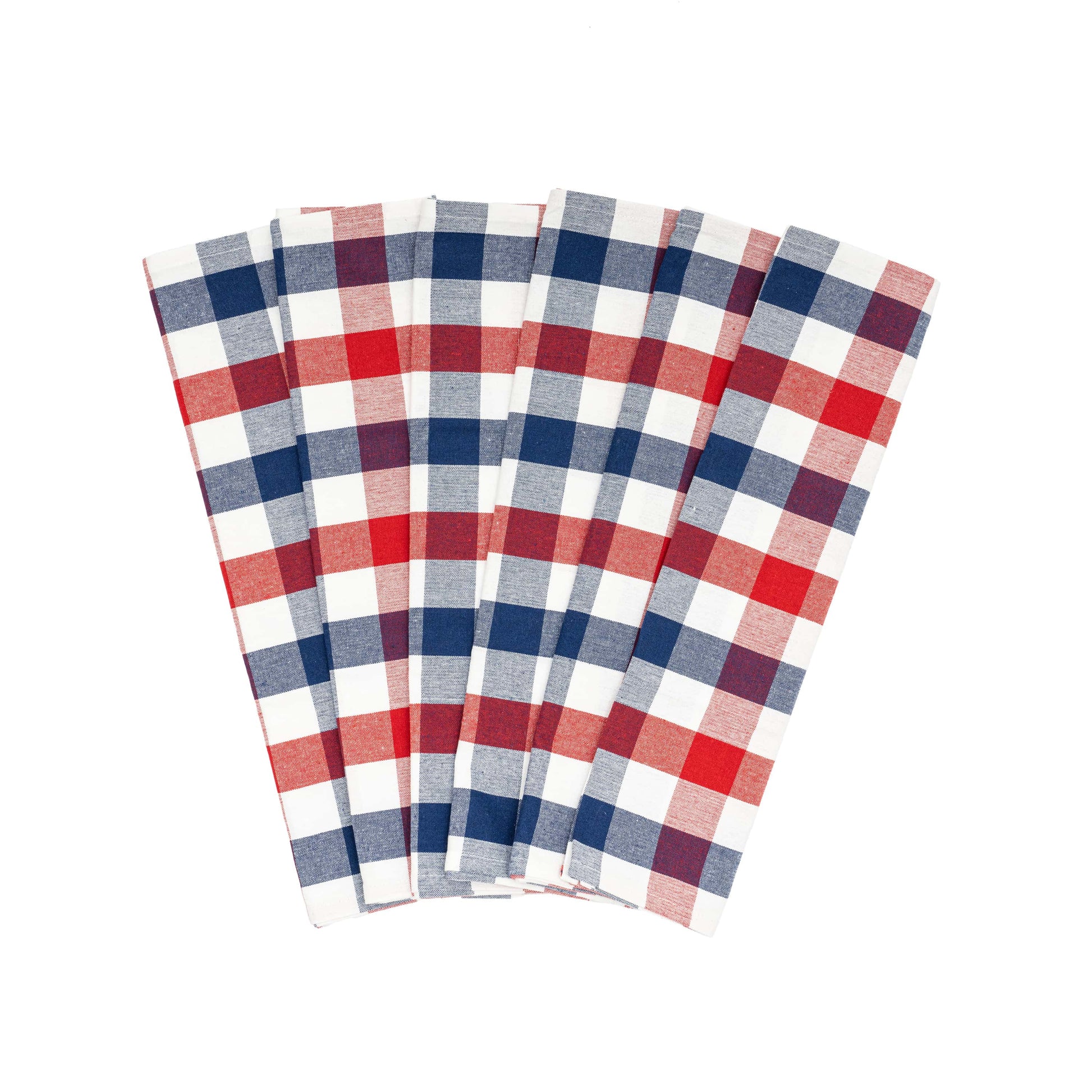 Plaid Kitchen Towels - The Peony Haus