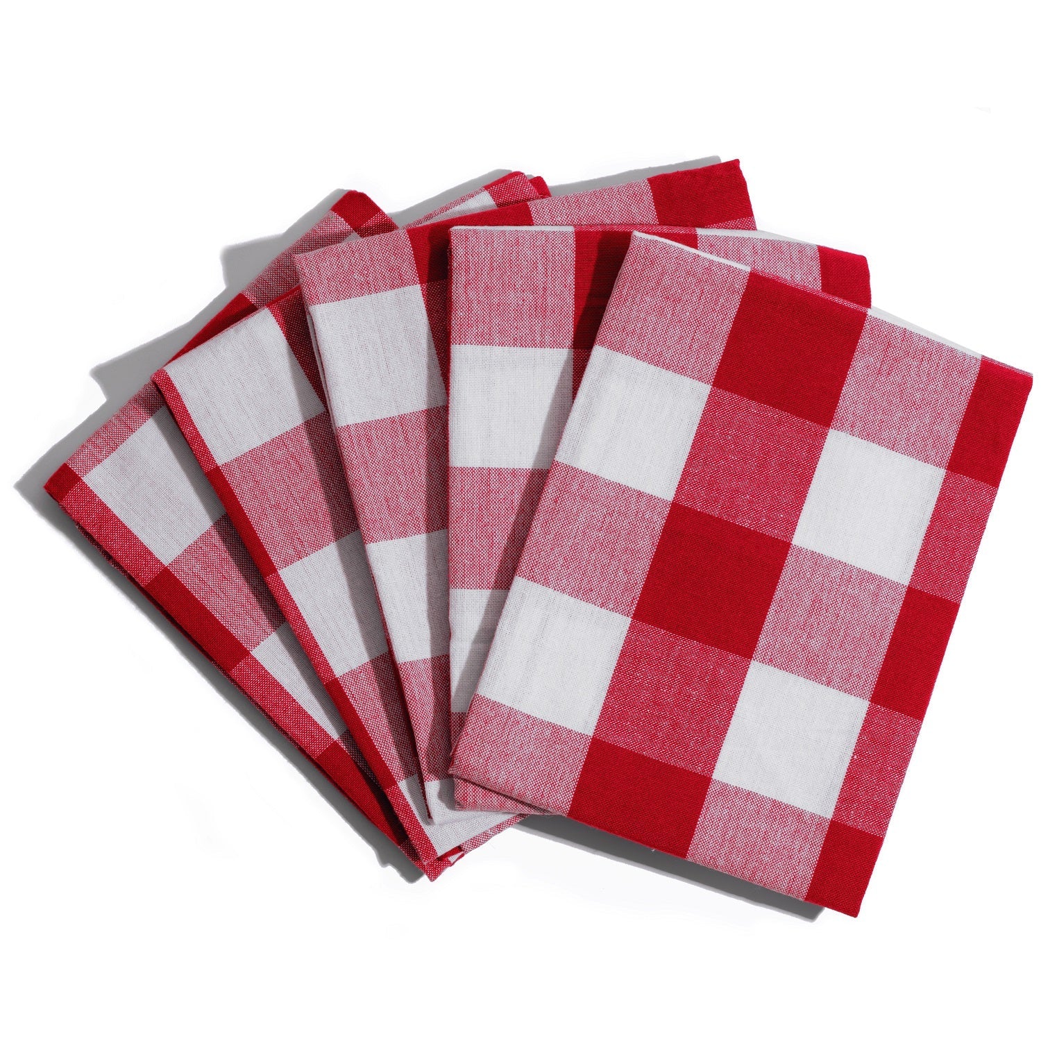Plaid Kitchen Towels - The Peony Haus