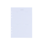 A5 Refills for Meal Planning, To-Do Lists & Notes