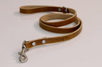 48" Genuine Leather Dog Leashes - Made in USA - The Peony Haus