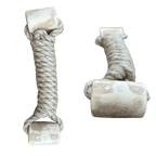 hemp rope + coffee wood toy - The Peony Haus