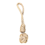 hemp rope dog tug toy - The Peony Haus